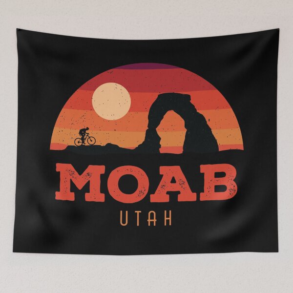 Item preview, Moab Utah Nature Hiking Mountains Vintage Utah designed and sold by keyurtshirt.