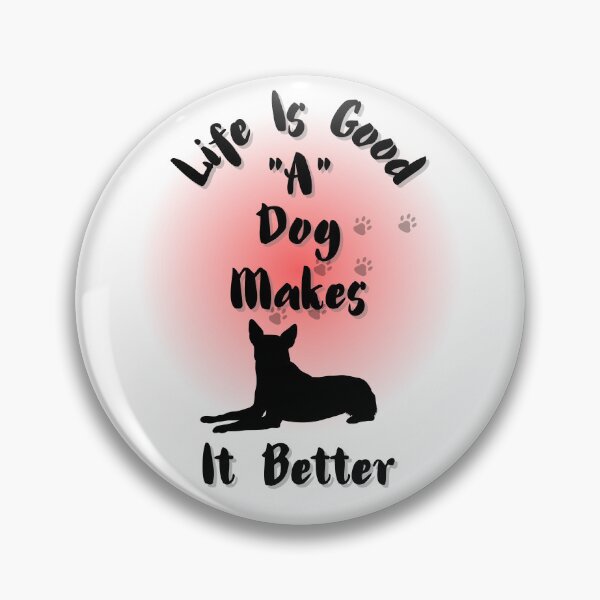 Item preview, " Life Is Good A Dog Makes It Better" Tee Essential T-Shirt " designed and sold by Wabi-SabiStudio.