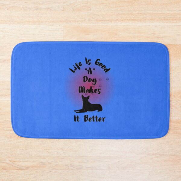 Item preview, " Life Is Good A Dog Makes It Better" Tee Essential T-Shirt " designed and sold by Wabi-SabiStudio.