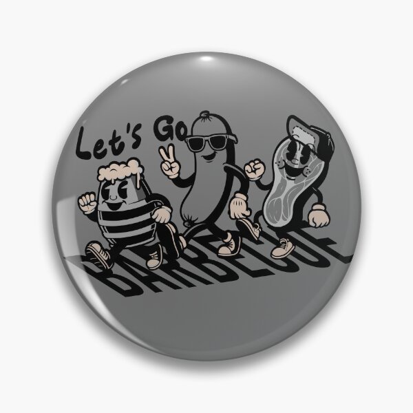 Item preview, Let's Go Barbecue BBQ Grill designed and sold by akaajoficial.