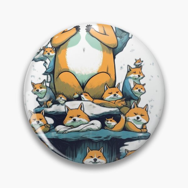 Item preview, Yoga Menagerie: Embracing Peace with Wildlife designed and sold by pickaxflapper0p.
