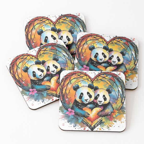 Item preview, panda love designed and sold by emolinasv2023.
