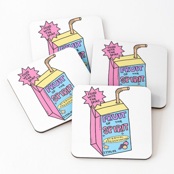 Item preview, Fruit of the spirit juice box Christian humor designed and sold by SophieStickers0.