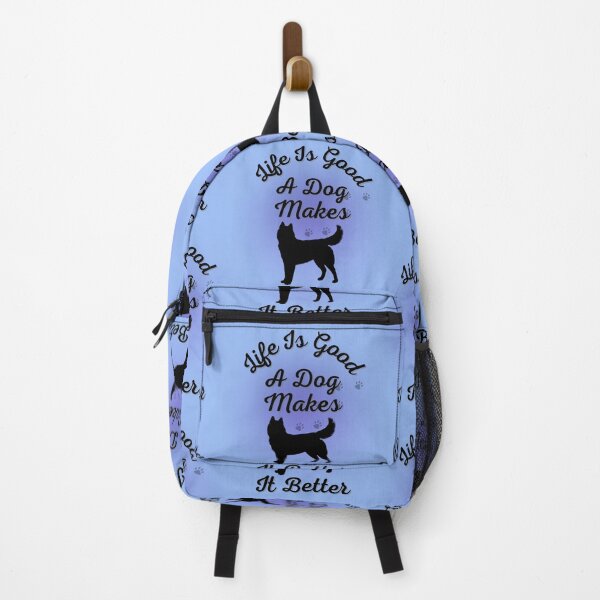 Item preview, " Life Is Good A Dog Makes It Better" Tee Essential T-Shirt " designed and sold by Wabi-SabiStudio.