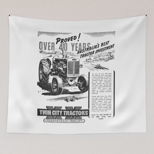 Item preview, 1950s Twin City Tractors Mineapolis Moline  designed and sold by taspaul.