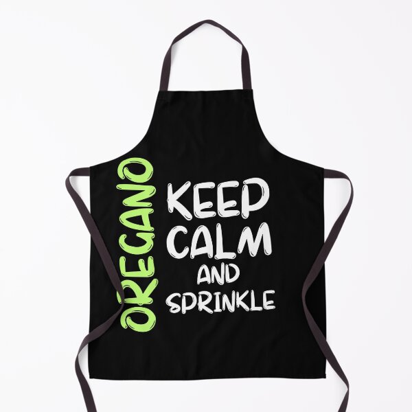 Item preview, Stay calm and sprinkle OREGANO designed and sold by GartenIdeen.