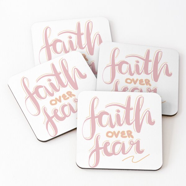 Item preview, Faith over fear design designed and sold by SophieStickers0.