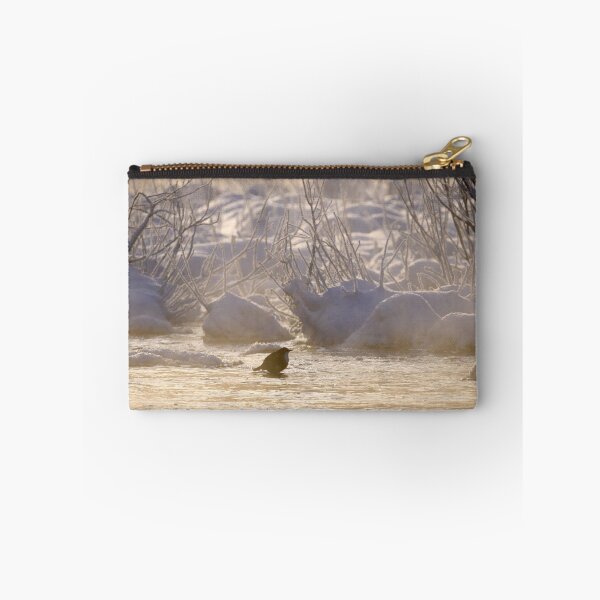 Item preview, Freezing cold dip. White-throated dipper designed and sold by Jouko Lehto Photography.