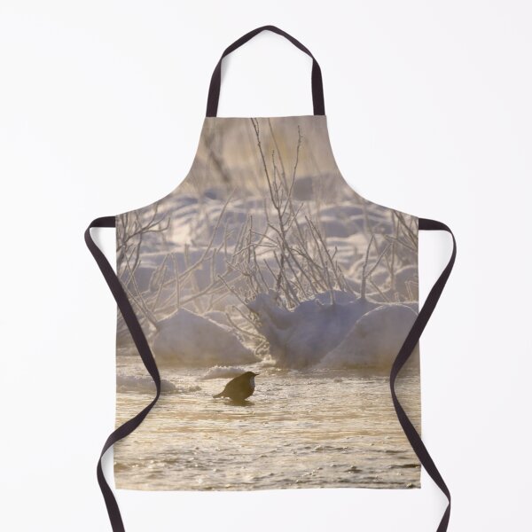 Item preview, Freezing cold dip. White-throated dipper designed and sold by Jouko Lehto Photography.