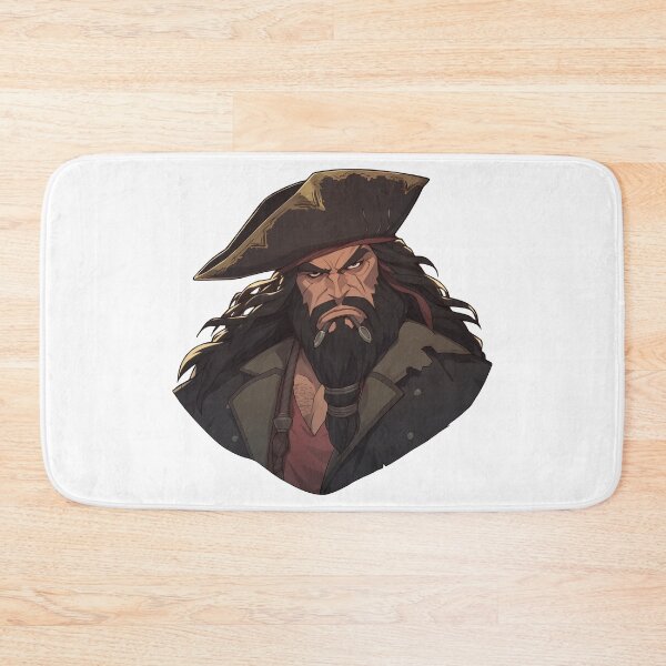 Item preview, Blackbeard, legendary pirate designed and sold by MidArtForge.