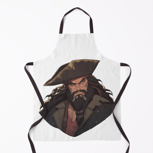 Item preview, Blackbeard, legendary pirate designed and sold by MidArtForge.