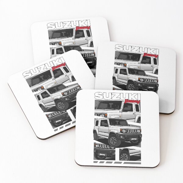 Item preview, Suzuki Jimny White designed and sold by vektoranda.