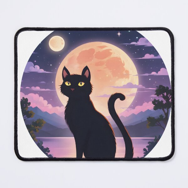 Item preview, Cute Black Cat designed and sold by OldschoolCrew.