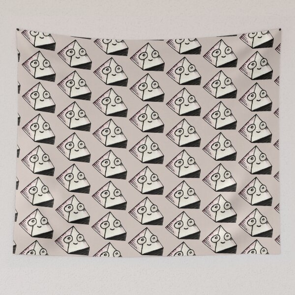 Item preview, Great White Cute Paper Pyramid designed and sold by sweetlemon134.