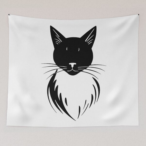 Item preview, Eyeless Wisdom Cat designed and sold by cutenesss.