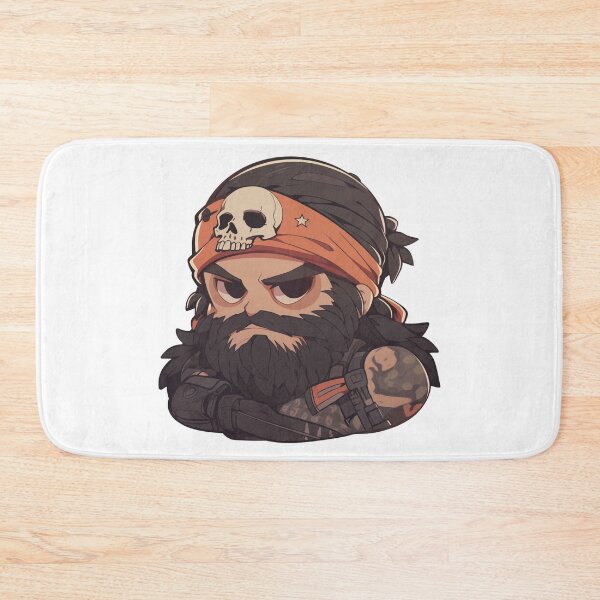 Item preview, Blackbeard, legendary pirate designed and sold by MidArtForge.