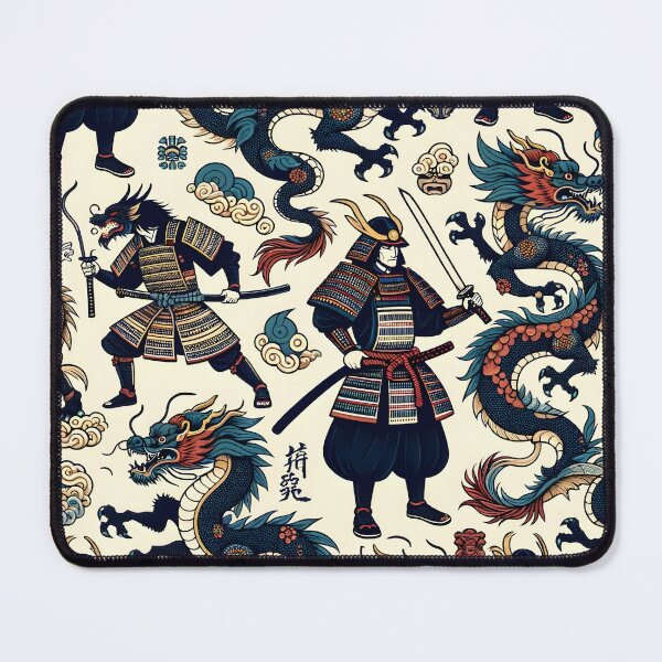 Item preview, Illustrative , Far East Folk Art Inspired Design designed and sold by GPrint001.