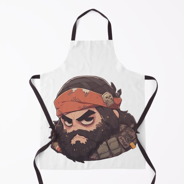 Item preview, Blackbeard, legendary pirate designed and sold by MidArtForge.