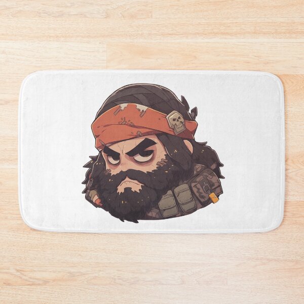 Item preview, Blackbeard, legendary pirate designed and sold by MidArtForge.