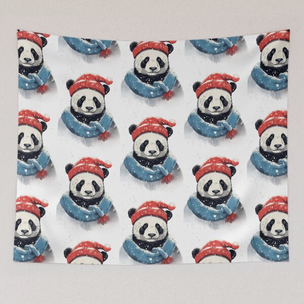 Item preview, Festive Panda Frolic: Ugly Christmas Sweater Delight designed and sold by pickaxflapper0p.