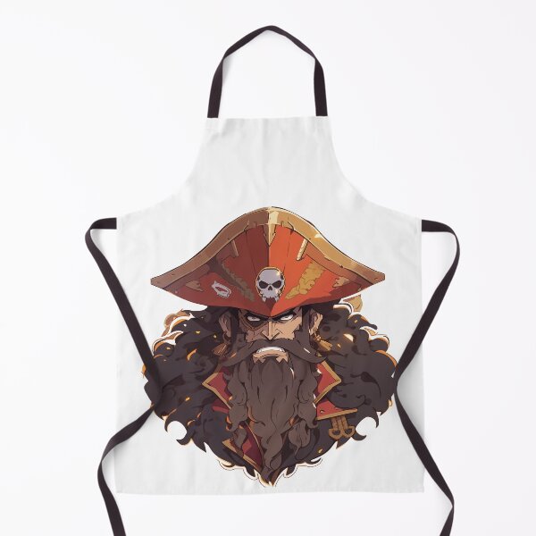 Item preview, Blackbeard, legendary pirate designed and sold by MidArtForge.