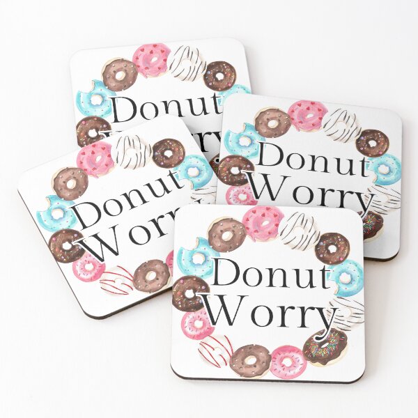 Item preview, Donut Worry, donut puns designed and sold by BWAYZ.