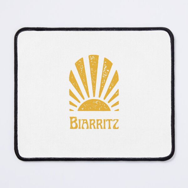 Item preview, Biarritz Sun Retro design in white designed and sold by RetroDesignsNW.