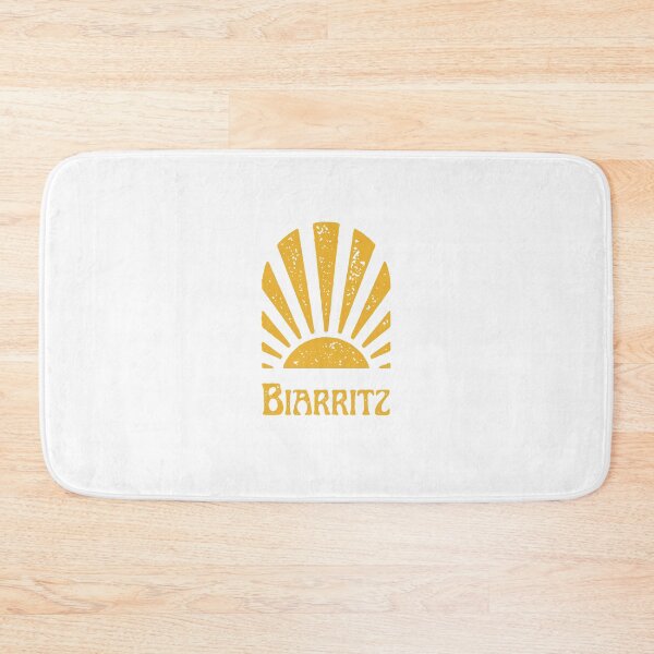Item preview, Biarritz Sun Retro design in white designed and sold by RetroDesignsNW.
