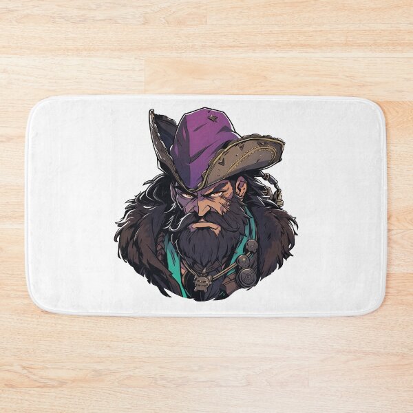 Item preview, Blackbeard, legendary pirate designed and sold by MidArtForge.