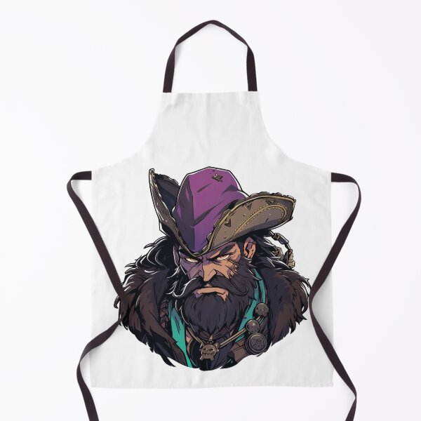 Item preview, Blackbeard, legendary pirate designed and sold by MidArtForge.