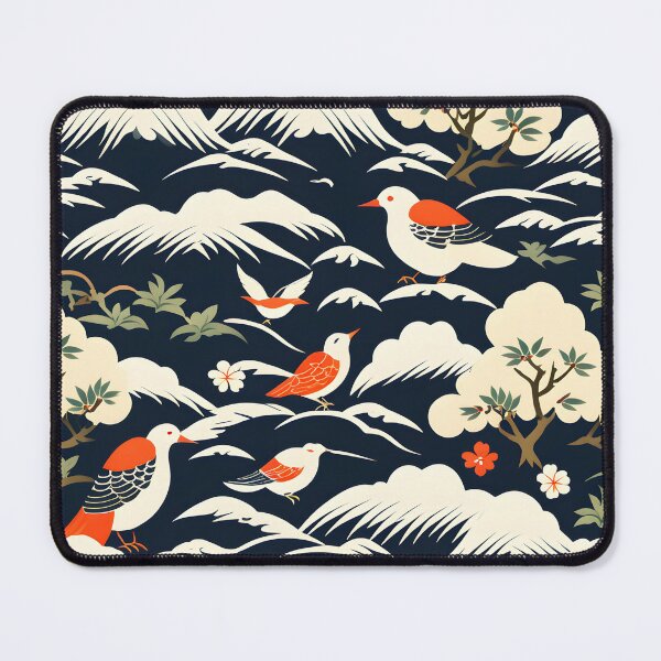 Item preview, Illustration , Far East Folk Art Inspired Design designed and sold by GPrint001.