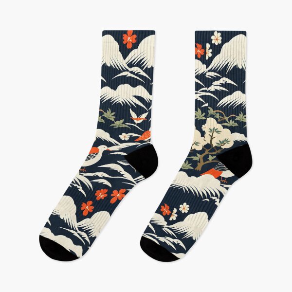 Item preview, Illustration , Far East Folk Art Inspired Design designed and sold by GPrint001.