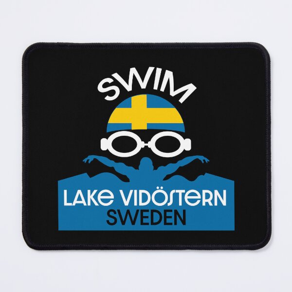 Item preview, Lake Vidöstern Sweden Swim designed and sold by happygiftideas.