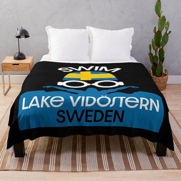 Item preview, Lake Vidöstern Sweden Swim designed and sold by happygiftideas.