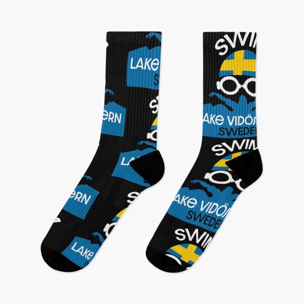 Item preview, Lake Vidöstern Sweden Swim designed and sold by happygiftideas.