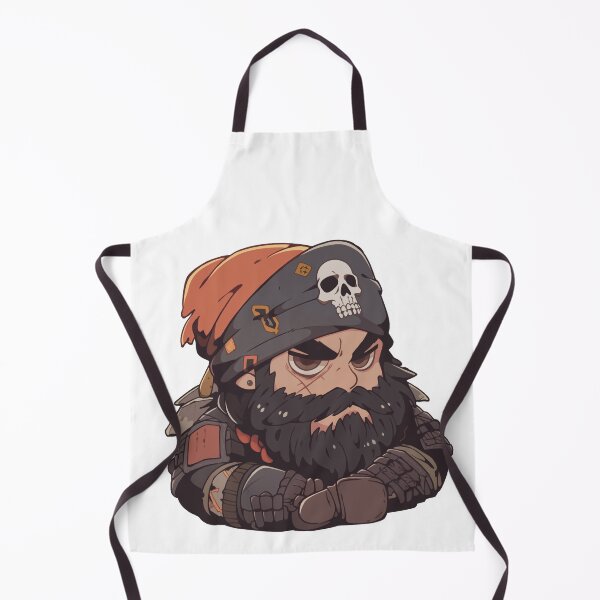 Item preview, Blackbeard, legendary pirate designed and sold by MidArtForge.