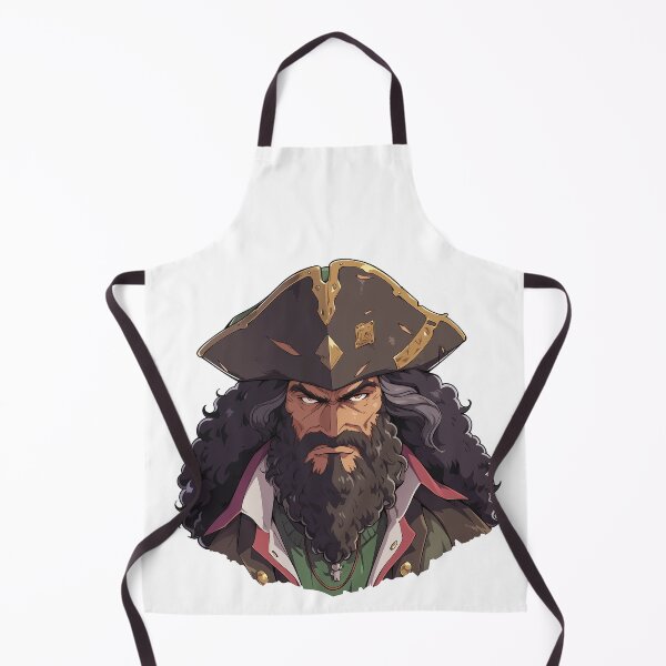 Item preview, Blackbeard, legendary pirate designed and sold by MidArtForge.