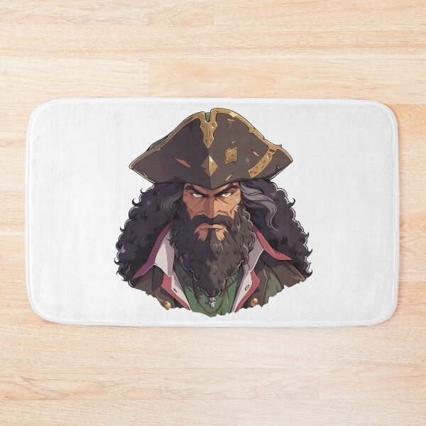 Item preview, Blackbeard, legendary pirate designed and sold by MidArtForge.