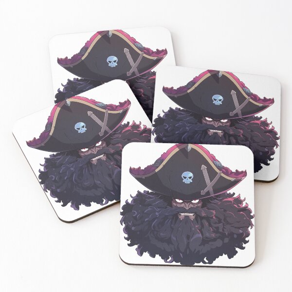 Item preview, Blackbeard, legendary pirate designed and sold by MidArtForge.