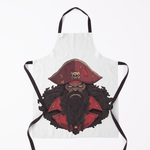 Item preview, Blackbeard, legendary pirate designed and sold by MidArtForge.