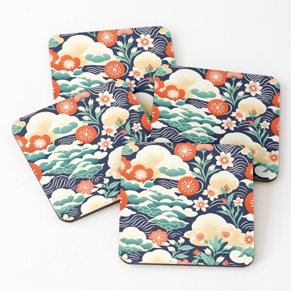 Item preview, Illustration , Far East Folk Art Inspired Design designed and sold by GPrint001.