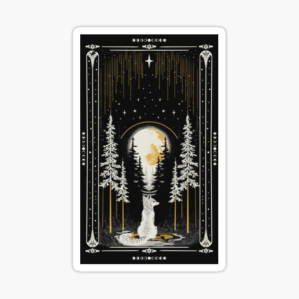 Item preview, Innocence - Celestial Fox Tarot Art designed and sold by daianaart.