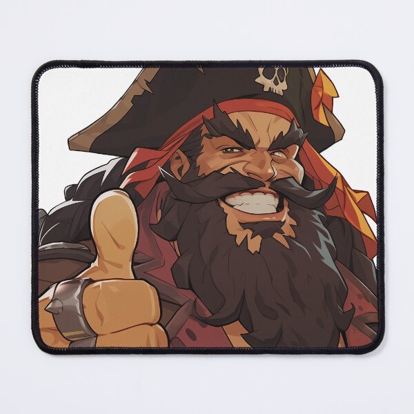 Item preview, Blackbeard, legendary pirate designed and sold by MidArtForge.