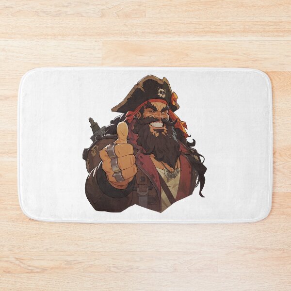 Item preview, Blackbeard, legendary pirate designed and sold by MidArtForge.