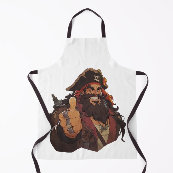 Item preview, Blackbeard, legendary pirate designed and sold by MidArtForge.