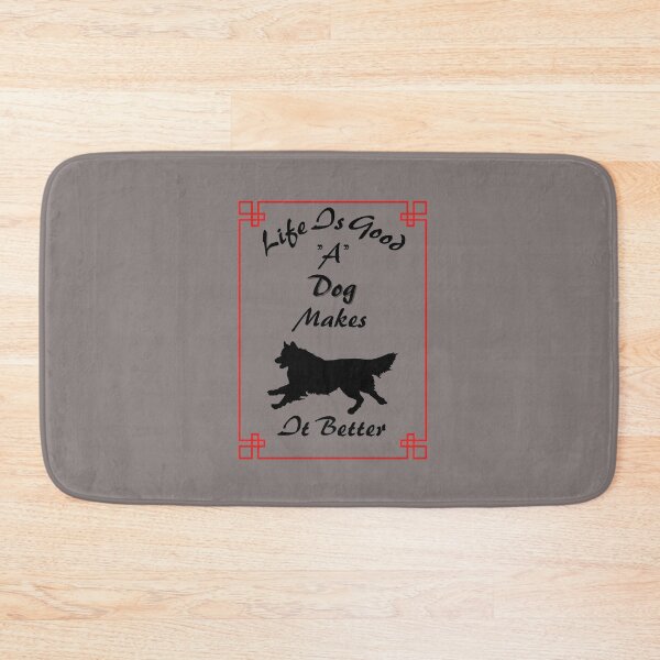 Item preview, " Life Is Good A Dog Makes It Better" Tee Essential T-Shirt " designed and sold by Wabi-SabiStudio.
