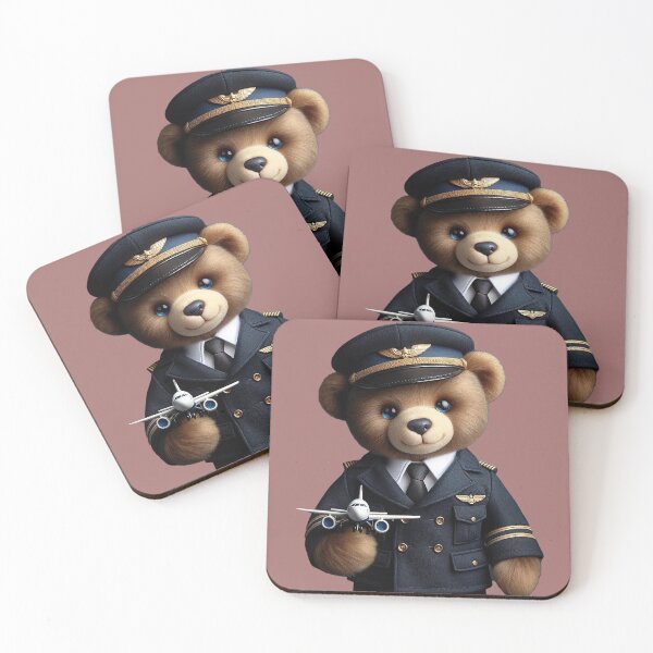 Item preview, Pilot Teddy designed and sold by AICanvas.
