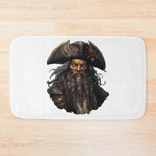Item preview, Blackbeard, legendary pirate designed and sold by MidArtForge.