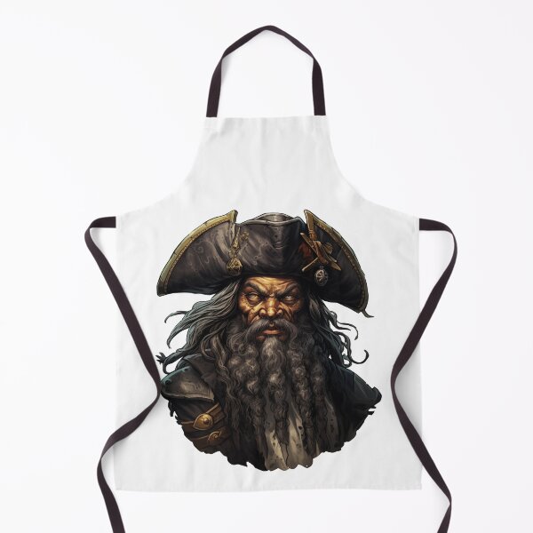 Item preview, Blackbeard, legendary pirate designed and sold by MidArtForge.