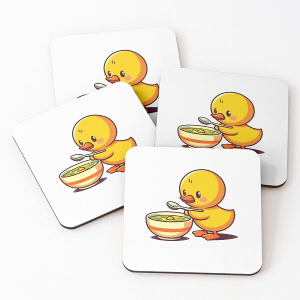 Item preview, Soupreme Duck, Cute Duck Having a Soup designed and sold by SnuggleSafari.